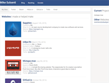 Tablet Screenshot of mikesulsenti.com
